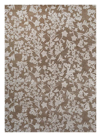 Wollen tapijt - 270 x 180 cm - zwart en wit
