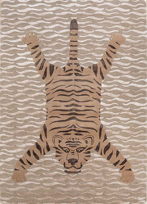 Wollen tapijt - 270 x 180 cm - beige