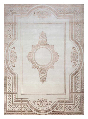 Wollen tapijt - 270 x 180 cm - lichtgrijs