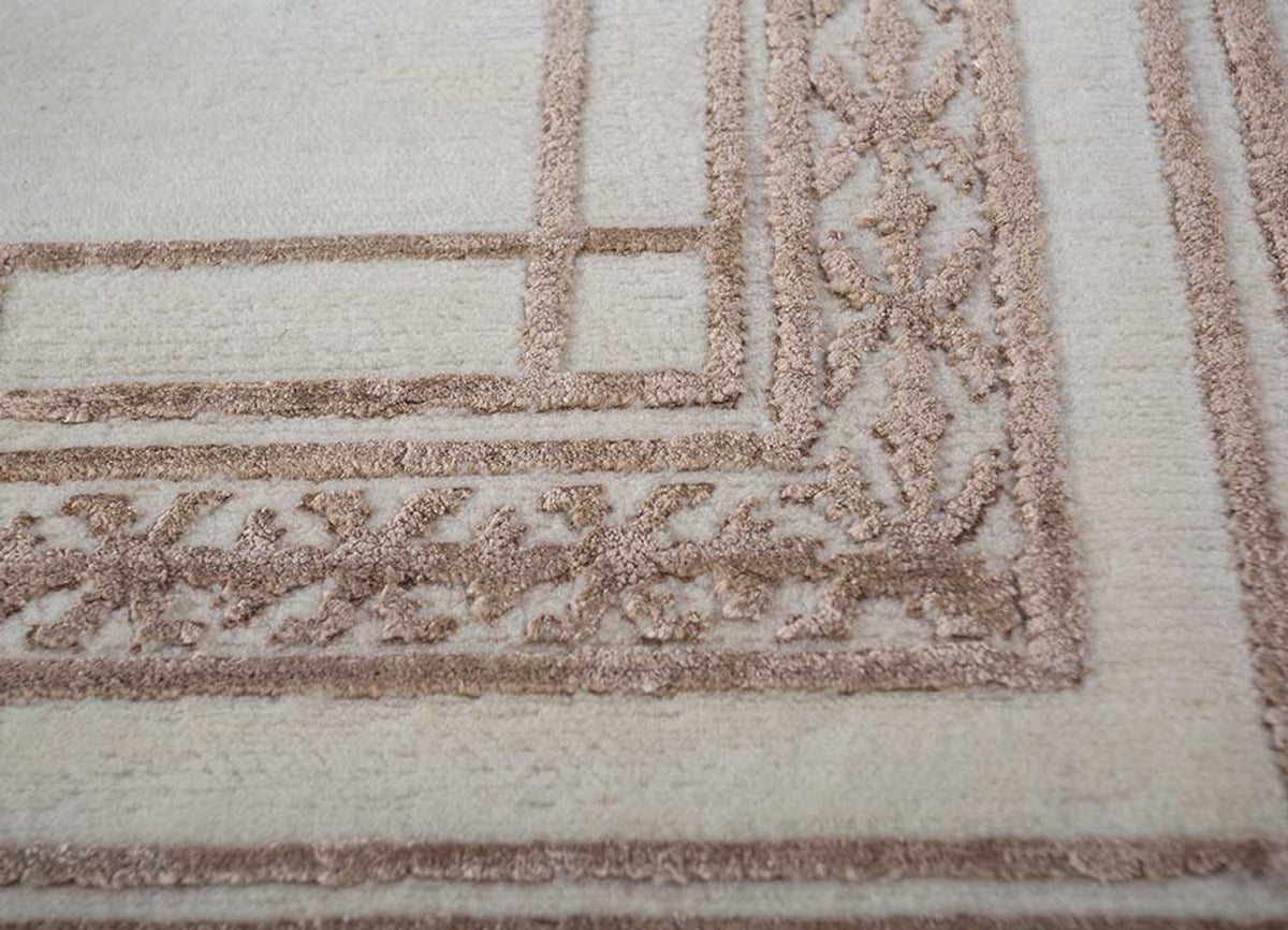 Wollen tapijt - 270 x 180 cm - lichtgrijs