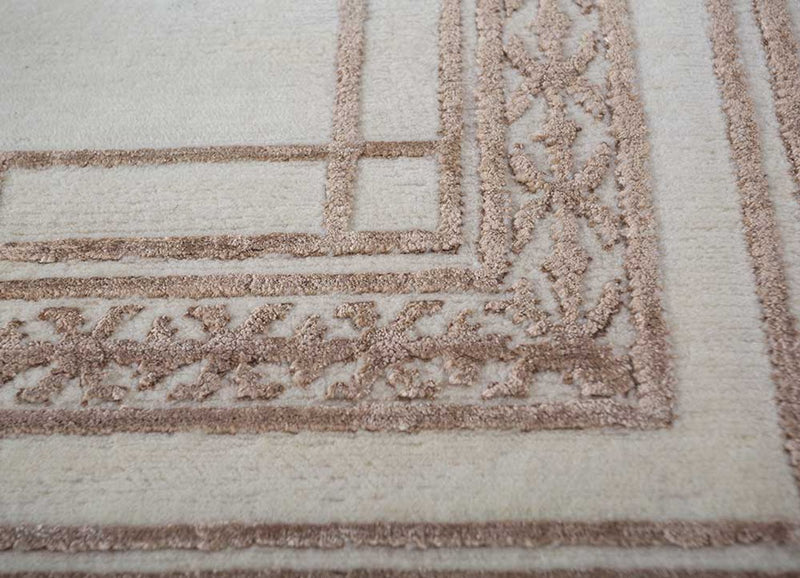 Wollen tapijt - 270 x 180 cm - lichtgrijs