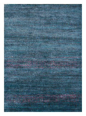 Wollen tapijt - 270 x 180 cm - donkerblauw
