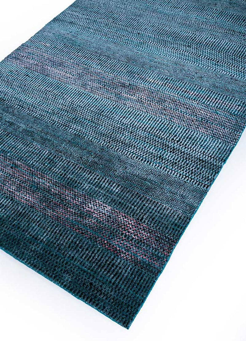 Wollen tapijt - 270 x 180 cm - donkerblauw