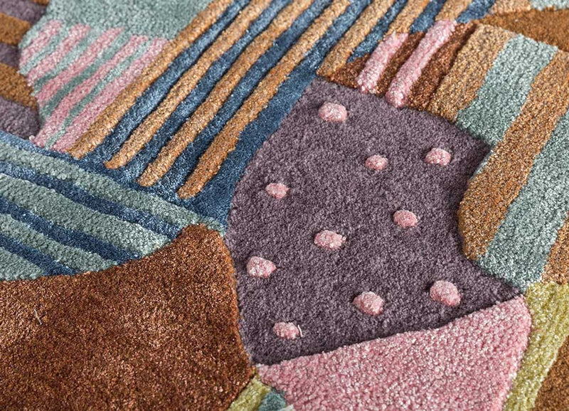 Wollen tapijt - 270 x 180 cm - veelkleurig