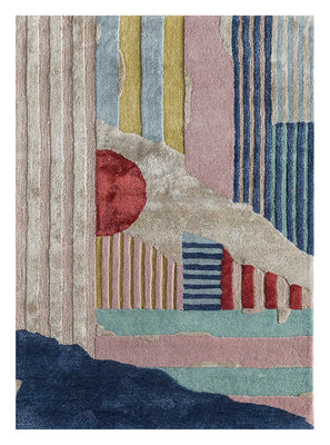 Wollen tapijt - Jeffery - rechthoekig