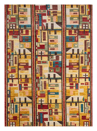 Wollen tapijt - 270 x 180 cm - oranje