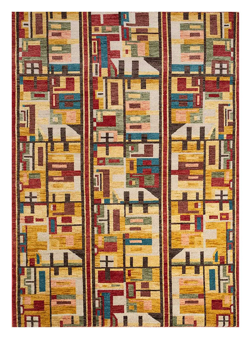 Wollen tapijt - 270 x 180 cm - oranje