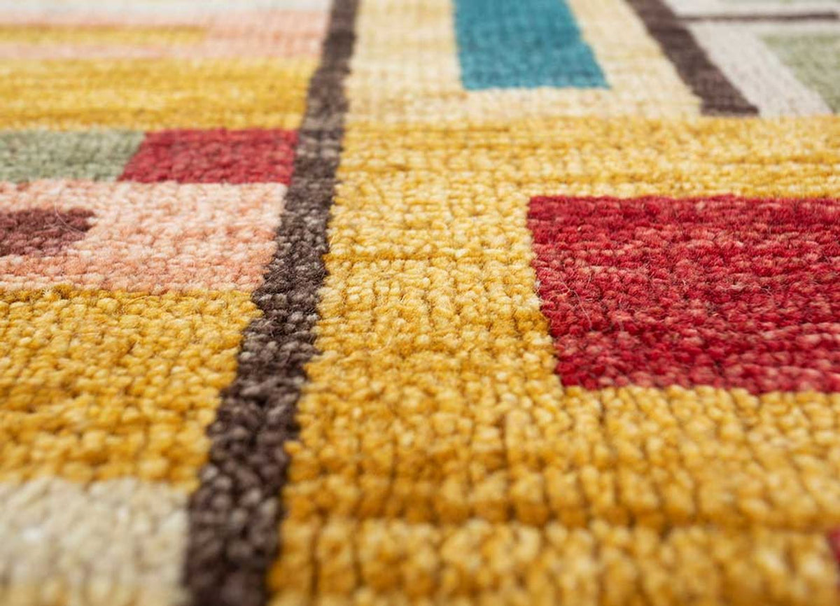 Wollen tapijt - 270 x 180 cm - oranje