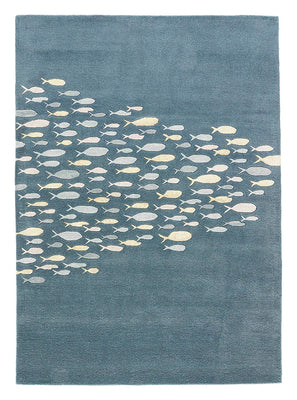 Wollen tapijt - Jourdain - rechthoekig