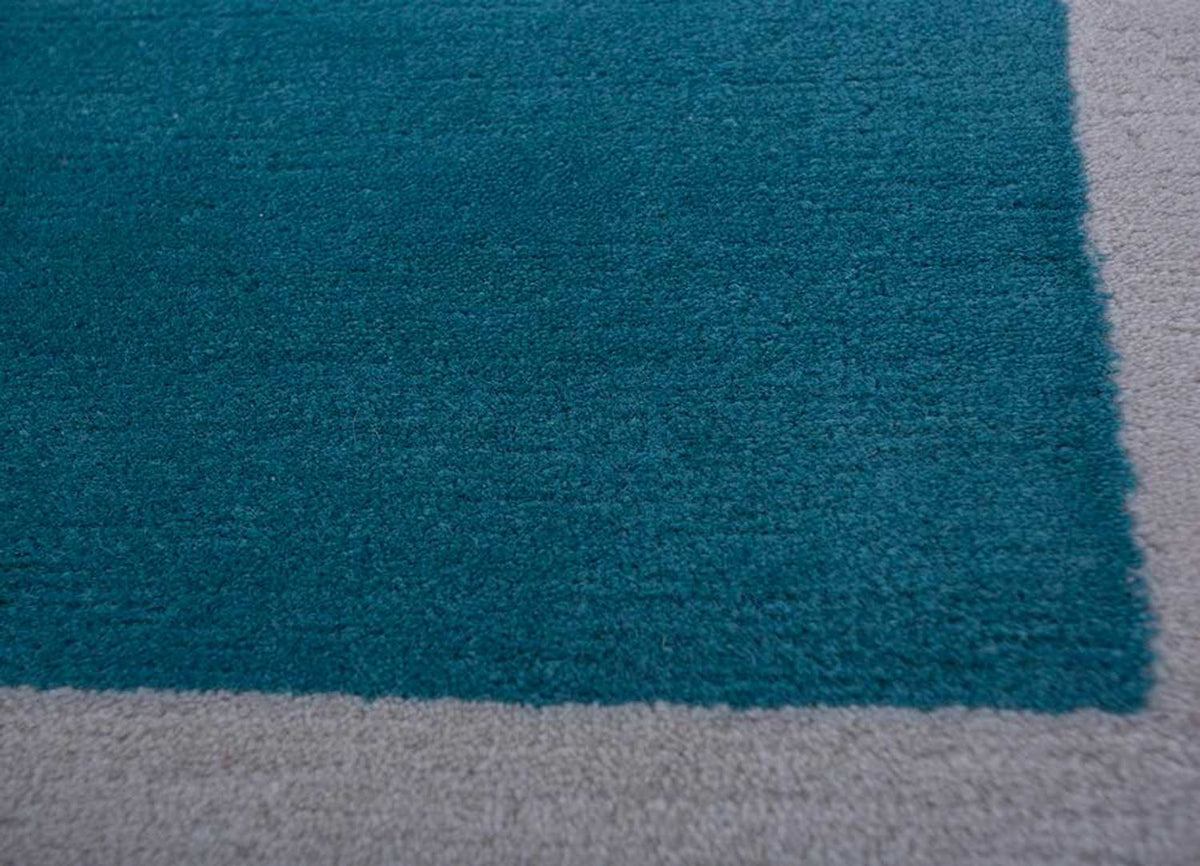 Wollen tapijt - 240 x 150 cm - donkergrijs