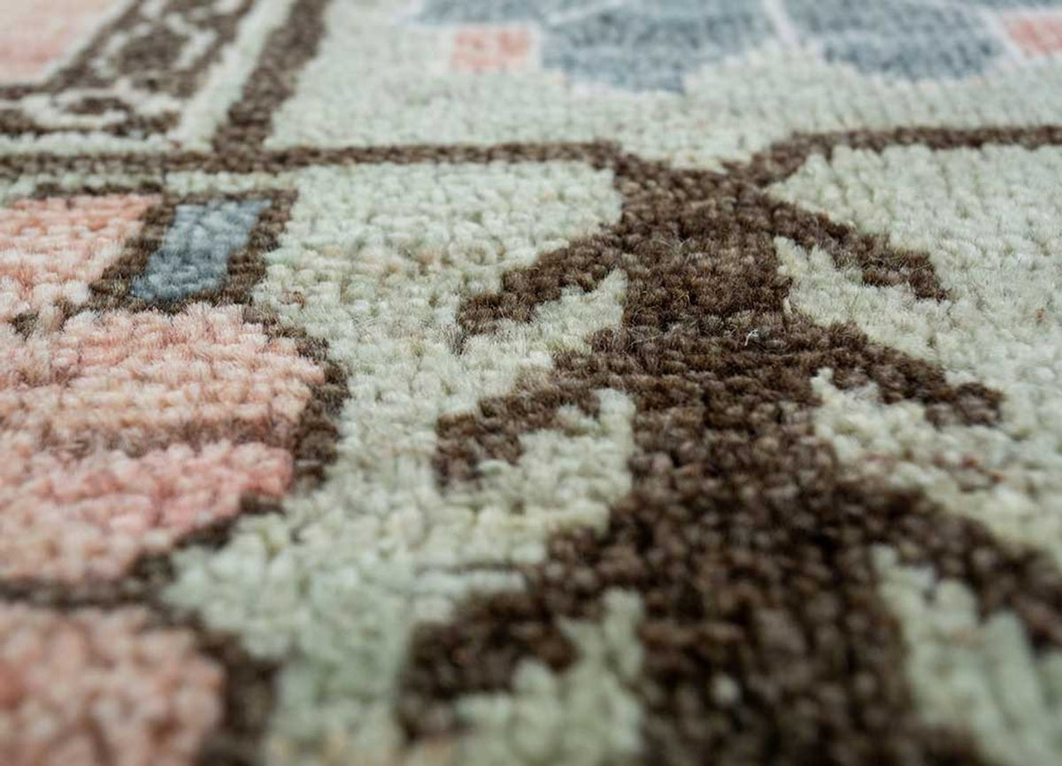 Wollen tapijt - 300 x 240 cm - zalm