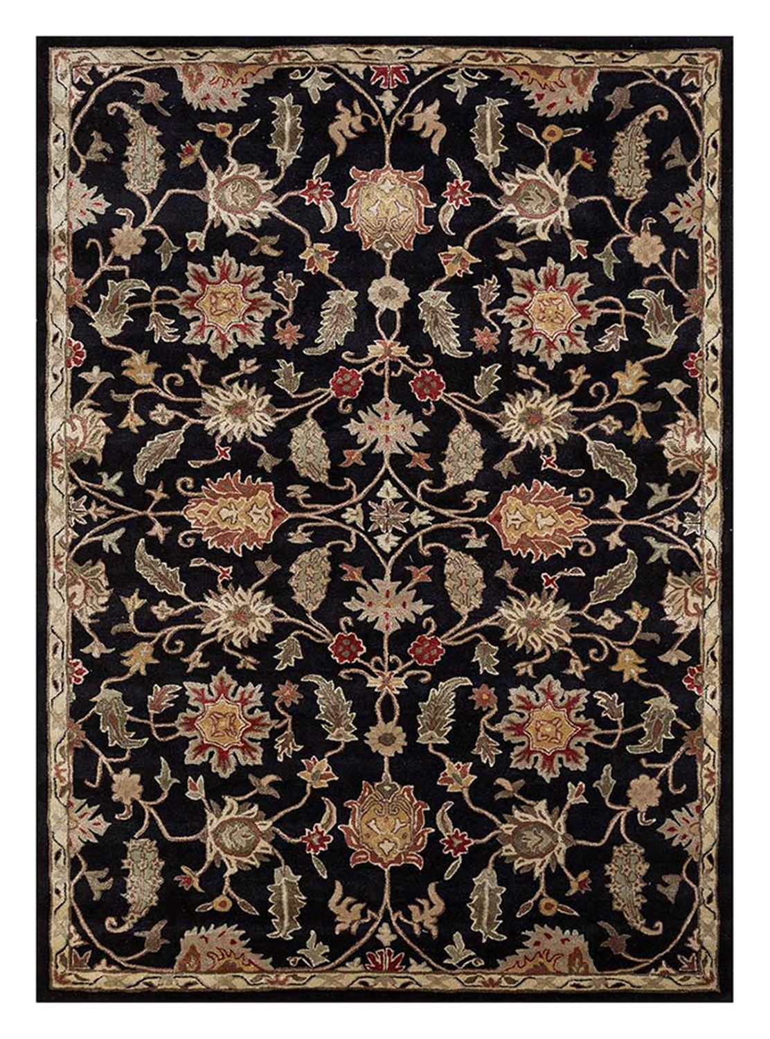 Wollen tapijt - Otto - rechthoekig