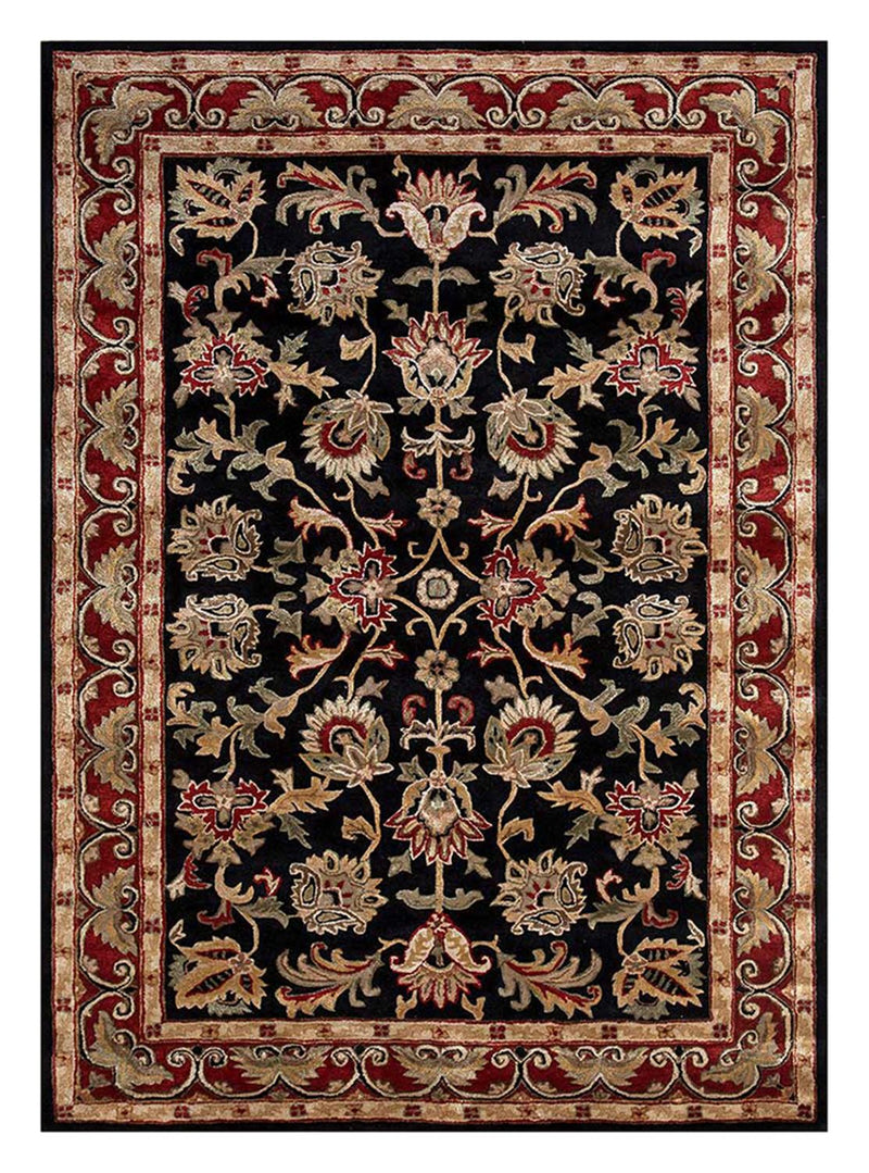 Wollen tapijt - 270 x 180 cm - donkerblauw