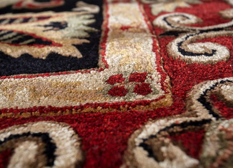 Wollen tapijt - 270 x 180 cm - donkerblauw