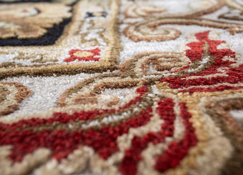 Wollen tapijt - 270 x 180 cm - donker beige