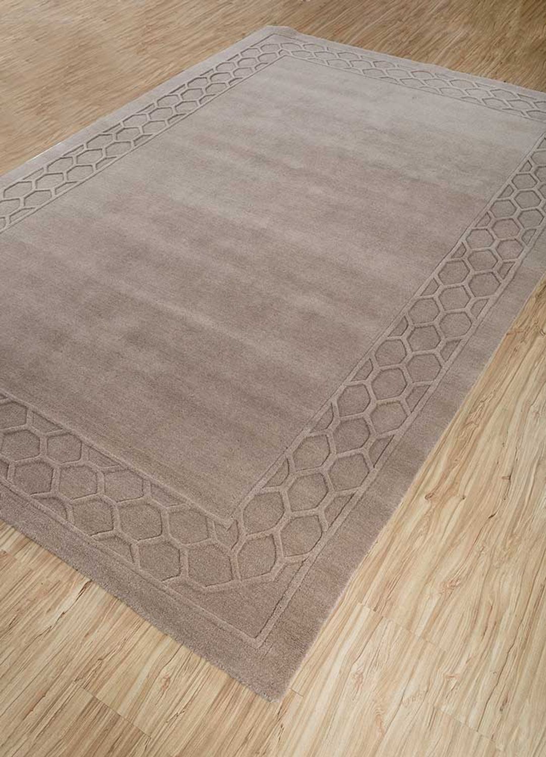 Wollen tapijt - 270 x 180 cm - donker beige