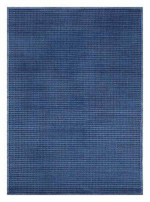 Wollen tapijt - 240 x 150 cm - donkerblauw