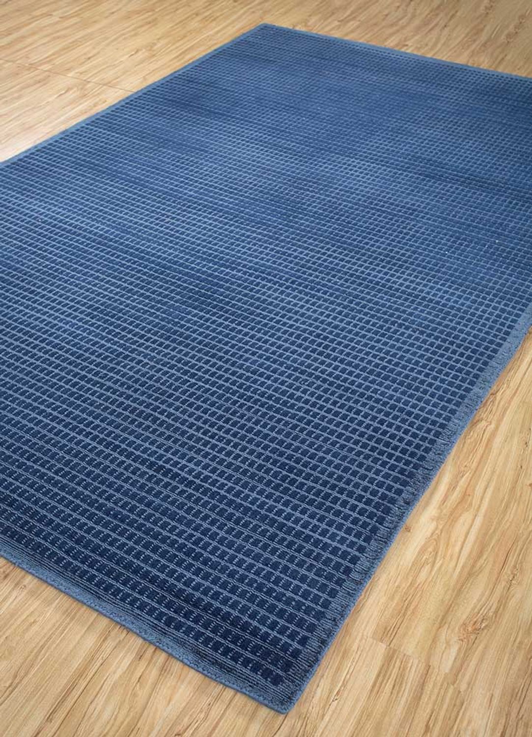 Wollen tapijt - 240 x 150 cm - donkerblauw