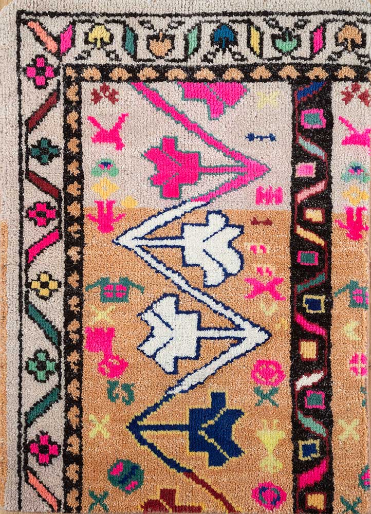 Wollen tapijt 90x60cm - Wollen tapijt