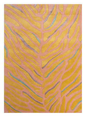 Wollen tapijt - 270 x 180 cm - goud