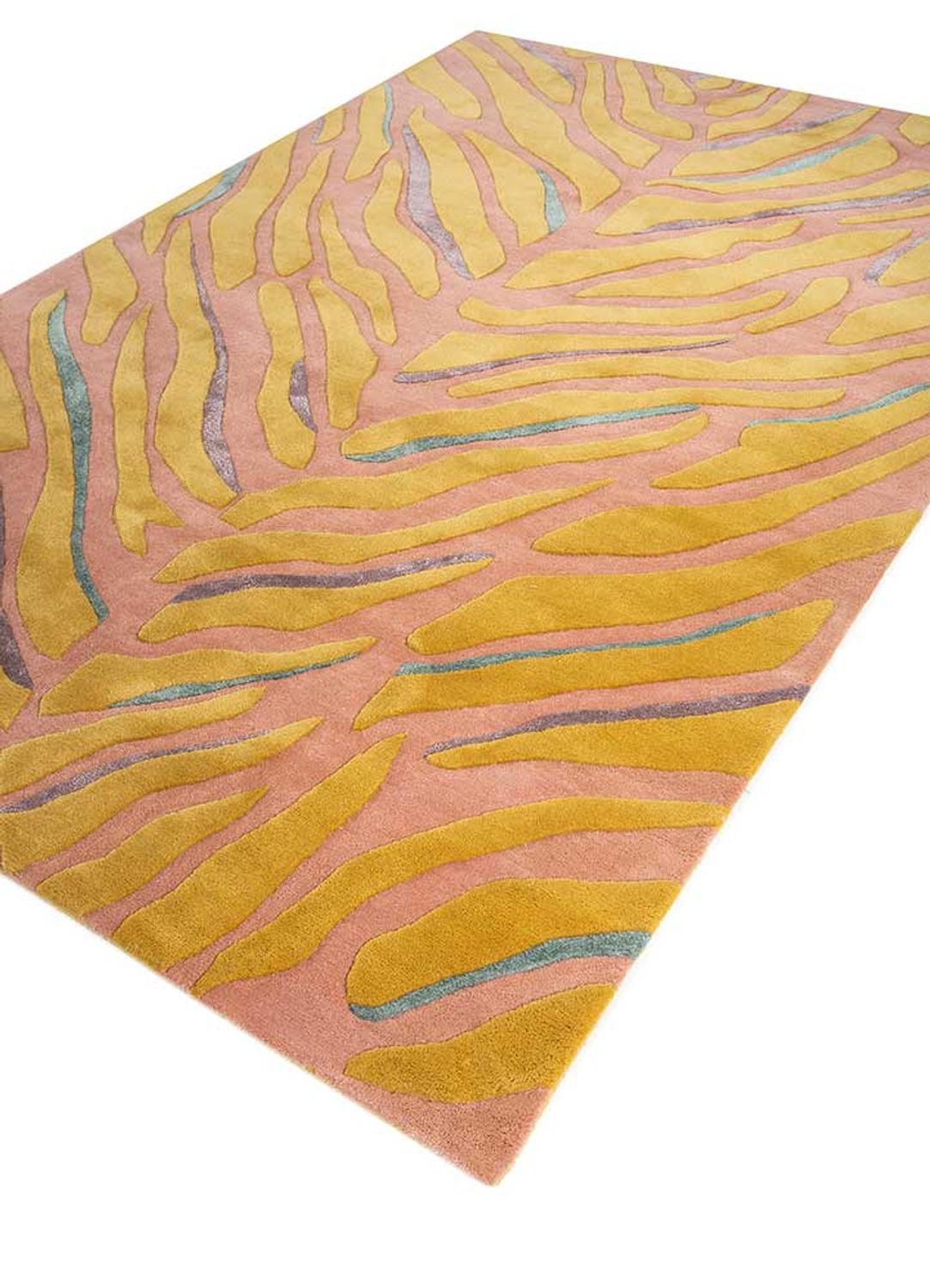 Wollen tapijt - 270 x 180 cm - goud