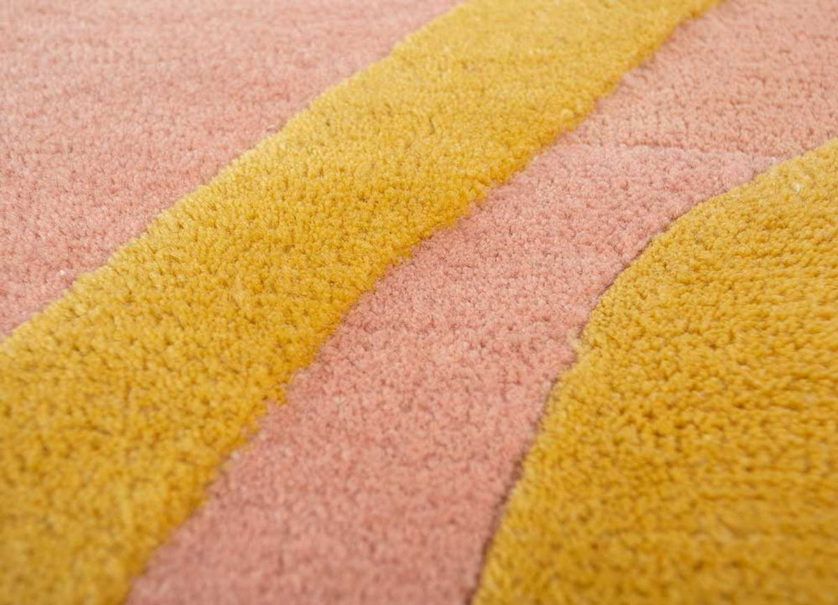 Wollen tapijt - 270 x 180 cm - goud