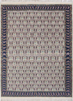 Wollen tapijt - 210 x 150 cm - crème