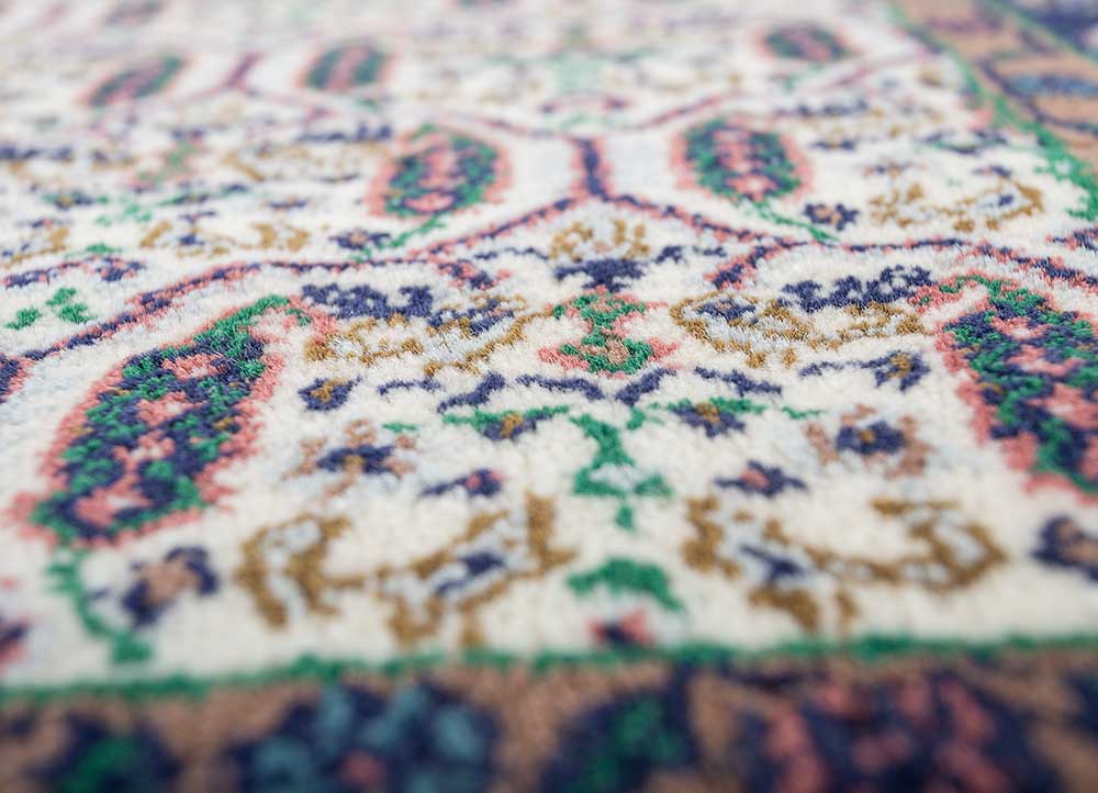 Wollen tapijt - 210 x 150 cm - crème