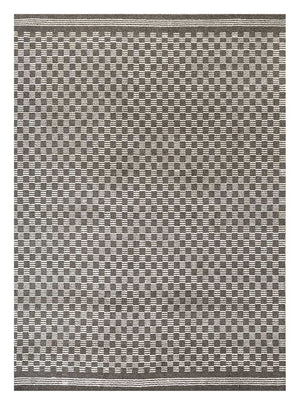 Tapijt - 300 x 240 cm - zwart en wit