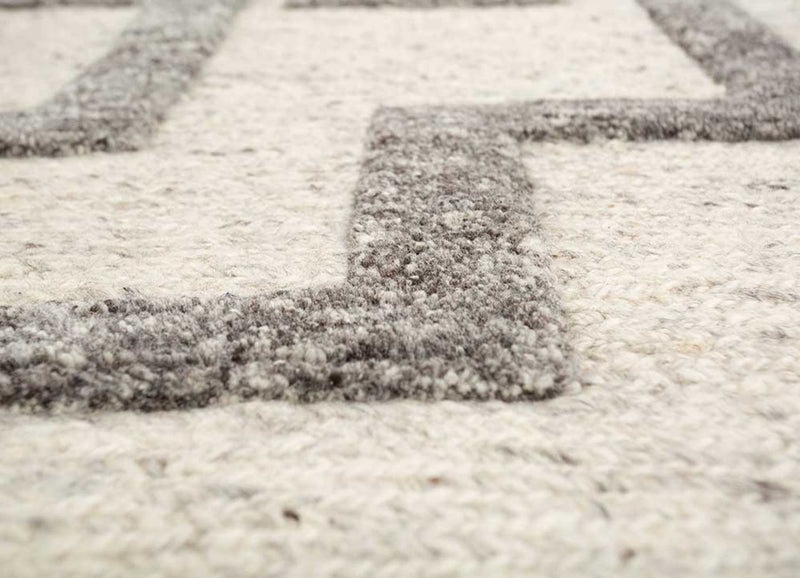 Wollen tapijt - 300 x 240 cm - bruin