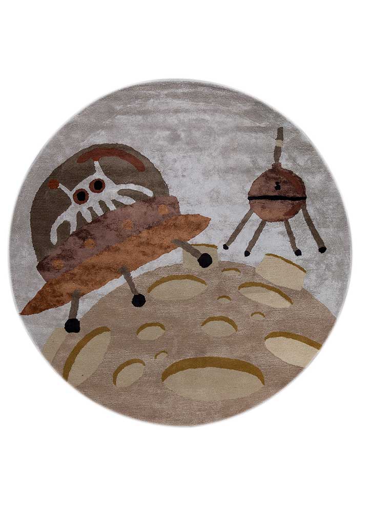 Wollen tapijt 210x210cm