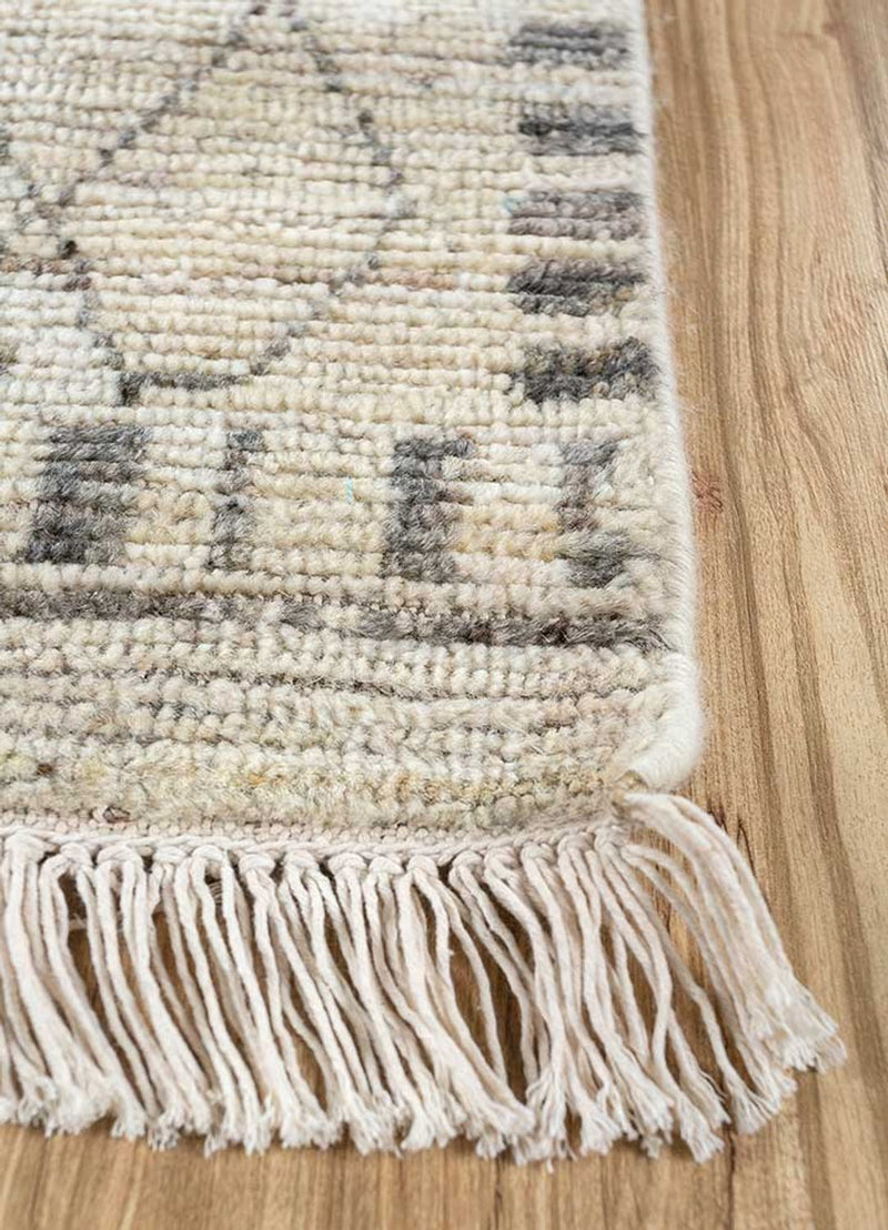 Wollen tapijt - 300 x 240 cm - licht beige