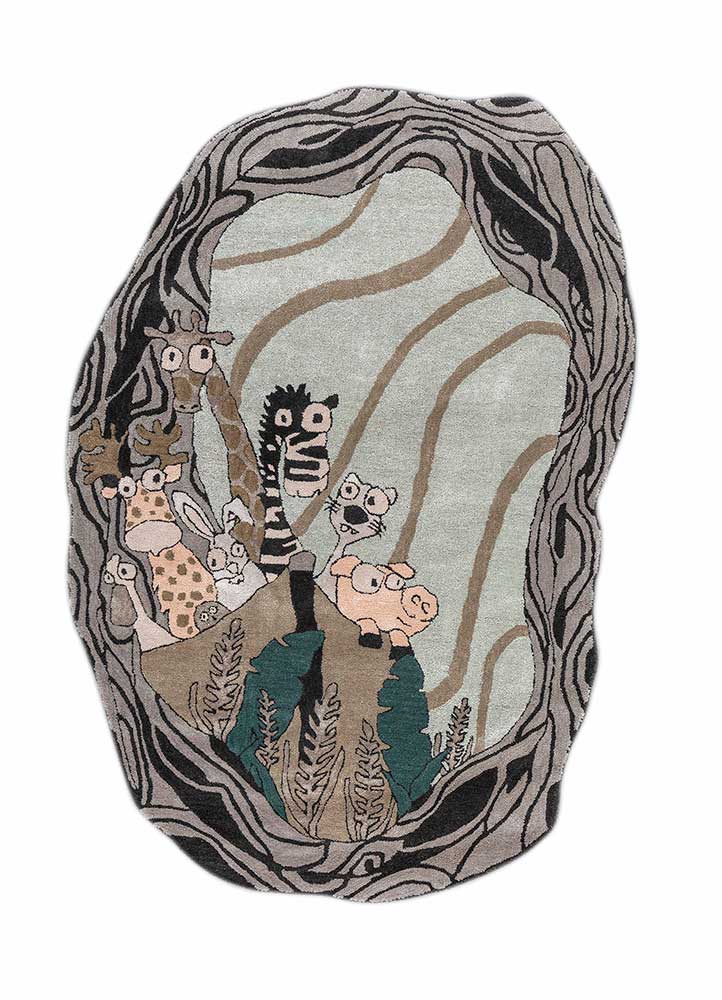 Wollen tapijt 180x120cm - Wollen tapijt