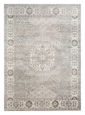 Wollen tapijt - 300 x 240 cm - zilver