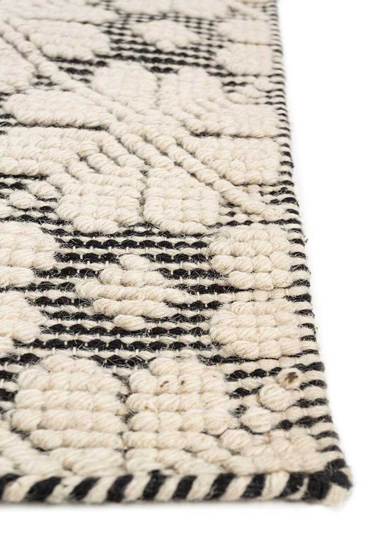 Wollen tapijt - 240 x 150 cm - crème