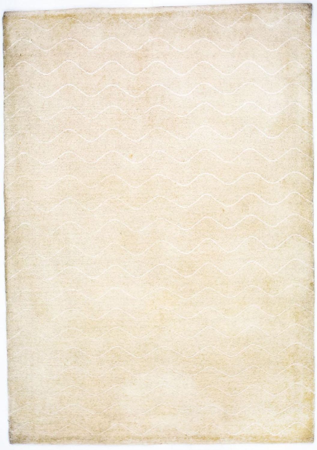 Gabbeh tapijt - Indus - 203 x 140 cm - beige