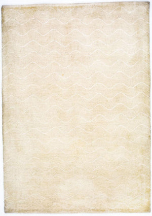 Gabbeh tapijt - Indus - 203 x 140 cm - beige