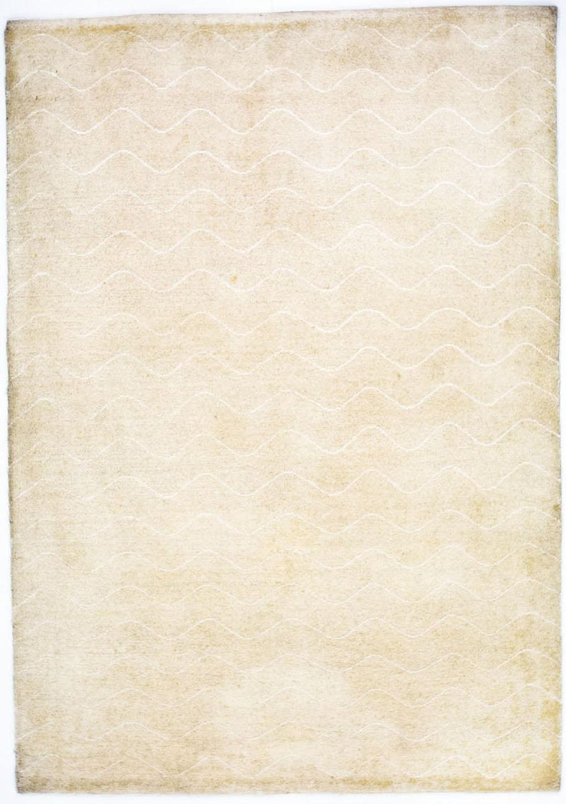 Gabbeh tapijt - Indus - 203 x 140 cm - beige