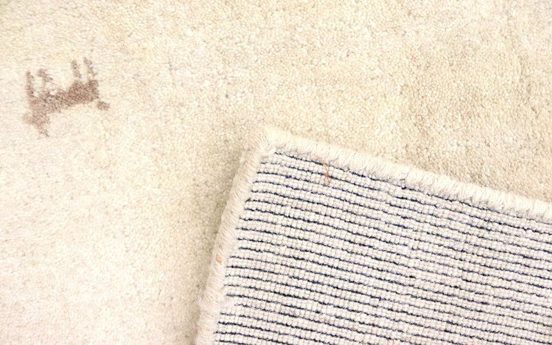 Wollen tapijt - 195 x 140 cm - beige