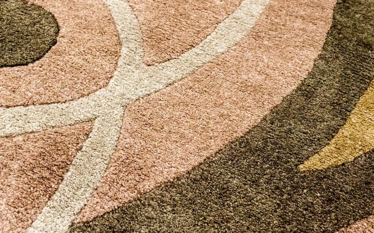 Nepal tapijt - 178 x 119 cm - bruin