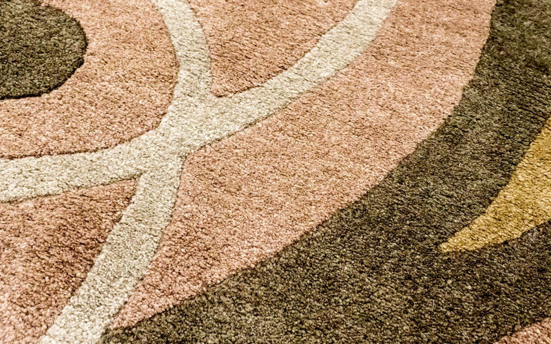 Nepal tapijt - 178 x 119 cm - bruin