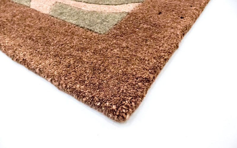 Nepal tapijt - 178 x 119 cm - bruin