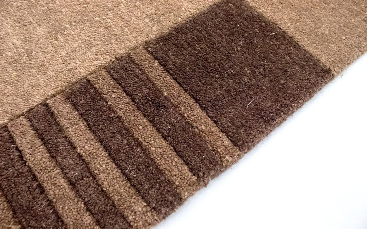 Nepal tapijt - 177 x 120 cm - bruin