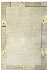 Nepal tapijt - 180 x 124 cm - beige