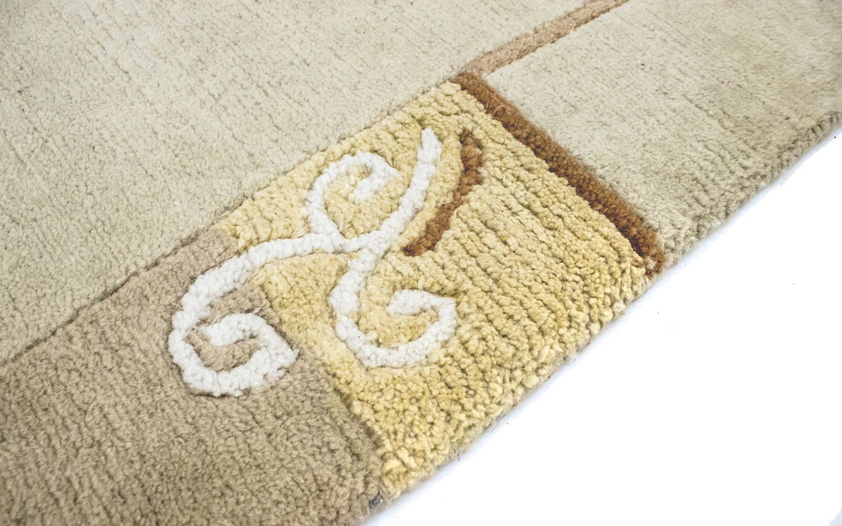 Nepal tapijt - 180 x 124 cm - beige