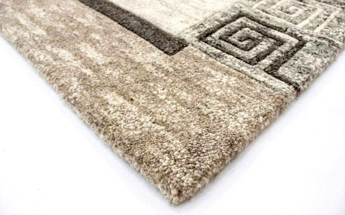 Nepal tapijt - 179 x 119 cm - veelkleurig