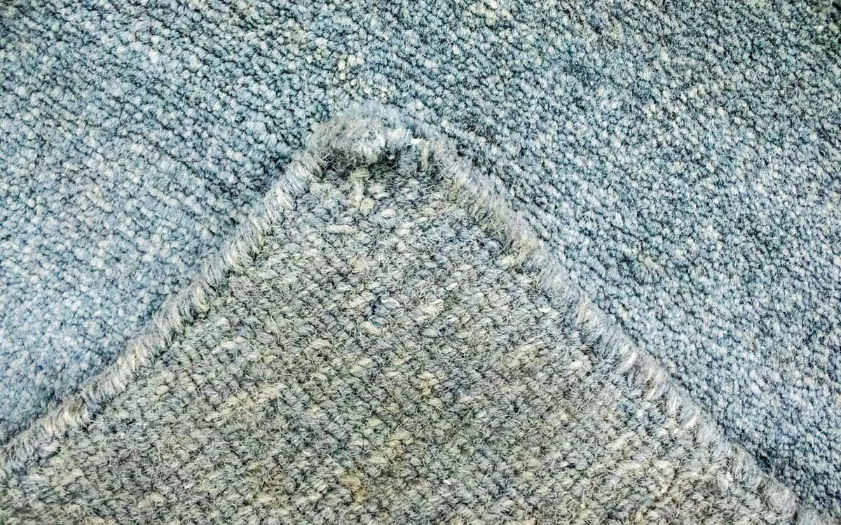 Nepal tapijt - 157 x 91 cm - zilver