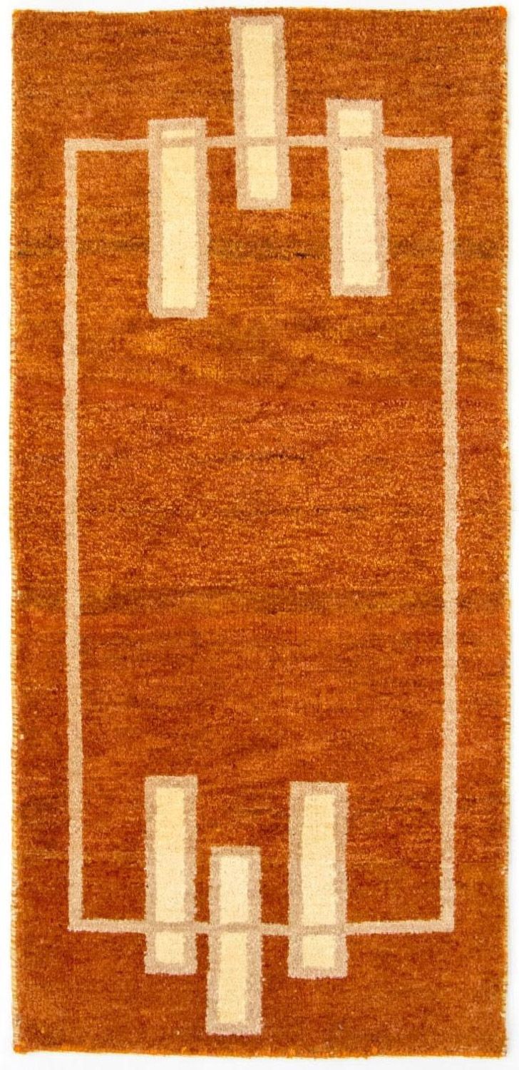 Gabbeh tapijt - Indus - 140 x 70 cm - oranje