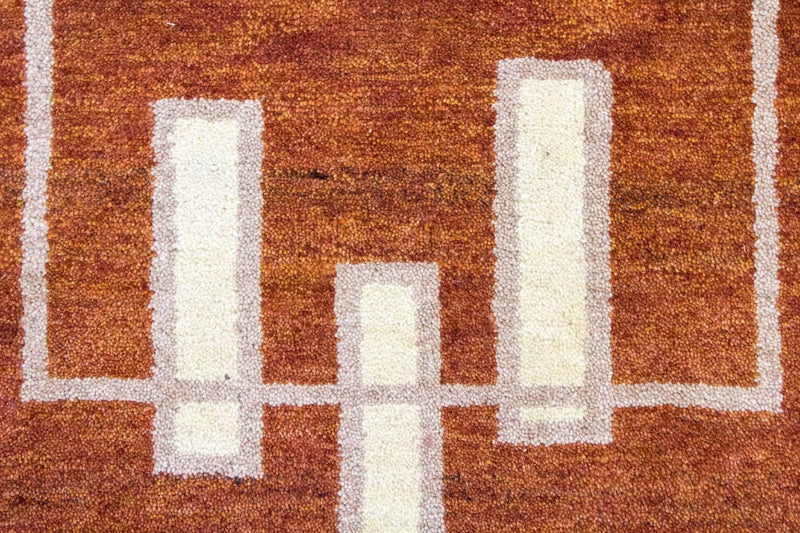 Gabbeh tapijt - Indus - 140 x 70 cm - oranje