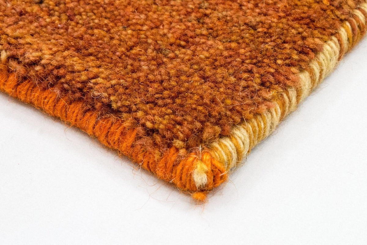 Gabbeh tapijt - Indus - 140 x 70 cm - oranje